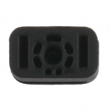 10 PCS for iPhone 5S Original Microphone Gasket (Black)