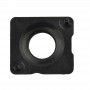 iPhone 5Sのためのオリジナルバックカメラレンズのリングカバー（ブラック）