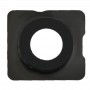iPhone 5Sのためのオリジナルバックカメラレンズのリングカバー（ブラック）
