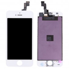 LCD Screen and Digitizer Full Assembly for iPhone 5S (White)