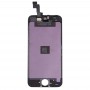 LCD-skärm och digitizer fullmontering för iPhone 5S (svart)