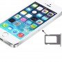 Original Sim Card Tray Holder for iPhone 5S(Silver)