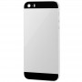 Full Housing Alloy Back Cover with Mute Button + Power Button + Volume Button + Nano SIM Card Tray for iPhone 5S(Silver)