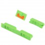 3 in 1 (Mute Button + Power Button + Volume Button) for iPhone 5C, Green