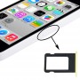 SIM-Karten-Behälter-Halter für iPhone 5C (Gelb)