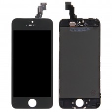 Digitizer Assembly (Original LCD + Frame + Touch Panel) for iPhone 5C(Black) 
