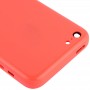 Celé pouzdro podvozek / zadní kryt s montážní deskou a ztlumení tlačítka + Tlačítko napájení + Tlačítko hlasitosti + Nano SIM karta Zásobník pro iPhone 5C (Pink)