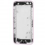 Полный корпус Покрытие Цвет корпус / задняя крышка с монтажной панелью и Mute Кнопка + Кнопка питания + Кнопка громкости + Nano SIM-карты лоток для iPhone 5C (розовый)