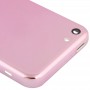 Fullt huspläteringsfärg Chassi / baksida med monteringsplatta och mute-knapp + Strömbrytare + Volymknapp + Nano SIM-kortfack för iPhone 5C (rosa)