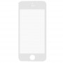 10 PCS pro iPhone 5 5S přední sklo vnější sklo objektivu (bílá)