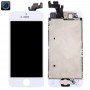 10 PCS LCD Screen and Digitizer Full Assembly with Front Camera for iPhone 5 (White)