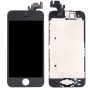 5 PCS Black + 5 PCS White LCD Screen and Digitizer Full Assembly with Front Camera for iPhone 5