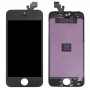 5 PCS Black + 5 PCS LCD ekraan ja Digitizer Full Assamblee iPhone 5