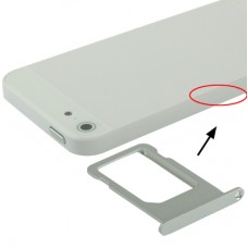 Original SIM-kortfackhållare för iPhone 5 (silver)