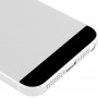 Vollständige Gehäuse Alloy Back Cover für iPhone 5 (Silber)
