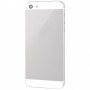 Pełna Aluminiowe obudowy Back Cover dla iPhone 5 (biały)