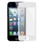 Pantalla frontal lente de cristal externa para el iPhone 5 y 5S (blanco)