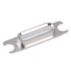Original Tail Connector Hole Rack for iPhone 5(Silver) 
