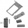 4合1的iPhone 5和5S（原合金材料七彩纳米SIM卡托盘+音量键+开机键+静音按钮）