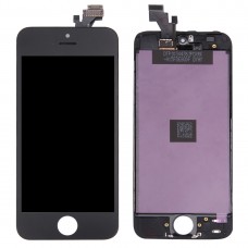 LCD Screen and Digitizer Full Assembly with Frame for iPhone 5(Black) 