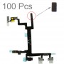 100 kpl Alkuperäinen Cotton Block iPhone 5 Switch Flex Cable