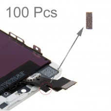 100 PCS original algodón bloque para iPhone Pantalla LCD 5