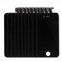 10 st digitizer-enhet (LCD + -ram + pekplatta) för iPhone 4 (svart)