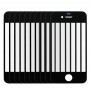 10 PCS для iPhone 4 Передний экран внешнее стекло объектива (черный)