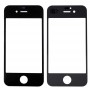 5 st Black + 5 st Vit för iPhone 4 & 4S Frontskärm Yttre glaslins