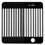 10 PCS עבור 4 iPhone 4S & Front מסך חיצוני זכוכית עדשה