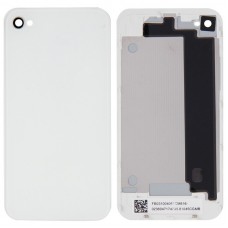Glass Back Cover for iPhone 4(White) 