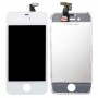 Digitizer Assamblee (LCD + Frame + Touch Pad) iPhone 4 (valge)