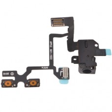 Наушники Audio Jack Ribbon Flex кабель для iPhone 4 (черный)