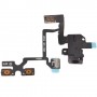 Навушники Audio Jack Ribbon Flex кабель для iPhone 4 (чорний)