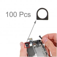 100 PCS macchina fotografica posteriore di cotone del blocco per iPhone 4 