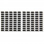 100 PCS for iPhone 4 & 4S LCD Touch Panel Cotton Block