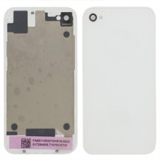 Original Glass Back Cover for iPhone 4S(White) 
