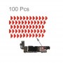 iPhone 4Sのための100 PCSオリジナル防水マーク