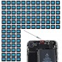 100 PCS original del sensor Etiqueta de cables para el iPhone 4S (Negro)
