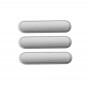 3 st sidnycklar för iPad Air 2 / iPad 6 (grå)