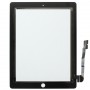 新しいiPad用タッチパネル（iPadの3）/ iPadの4、ブラック（黒）