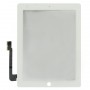 Pekskärm för ny iPad (iPad 3) / iPad 4, vit (vit)