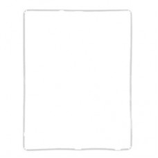 LCD marco para el nuevo iPad (iPad 3) / iPad 4 (blanco)