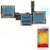 Высокое качество SIM-карты Разъем Flex кабель для Galaxy Note III / N9002 / N9009