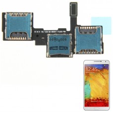 Високо качество на SIM картата Socket Flex кабел за Galaxy Note III / N9002 / N9009