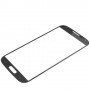 Alkuperäinen etu-näytön ulkolasilinssi Galaxy S IV / I9500 (musta)