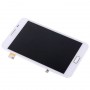 Display LCD originale + Touch Panel con telaio per il Galaxy Note / i9220 / N7000 (bianco)