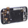 Original LCD Display + Touch Panel with Frame for Galaxy SIII / i9300 (Navy Blue)