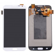 原装液晶显示+触摸屏的Galaxy Note的II / N7100（白色）