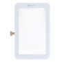 Touch Panel digitalizáló rész Galaxy Tab P6200 (fehér)
